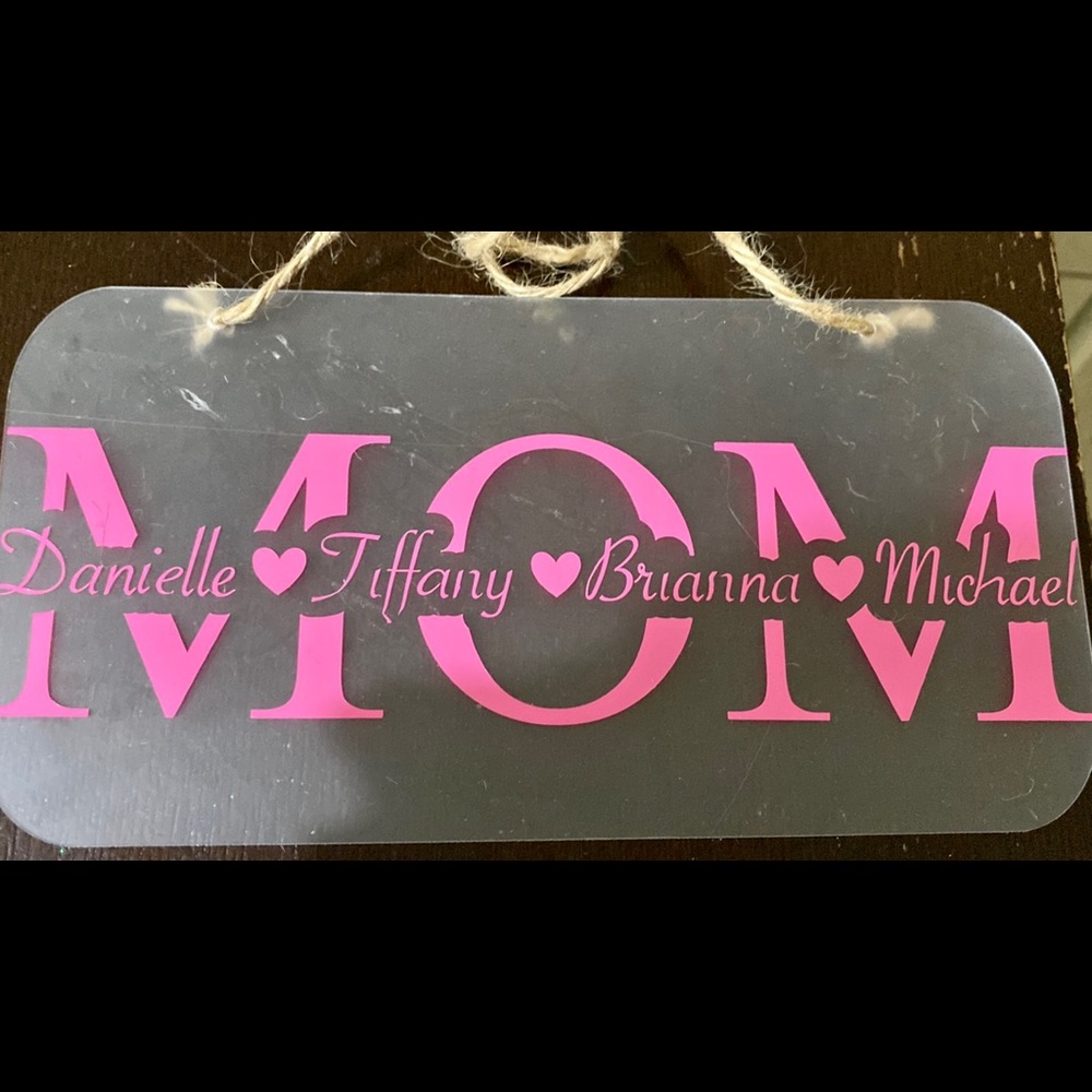 MOM signs